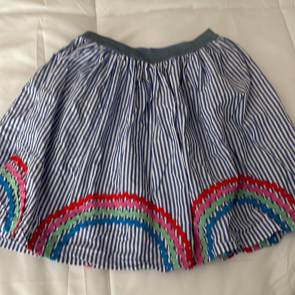 Jcrew crewcuts rainbow skirt